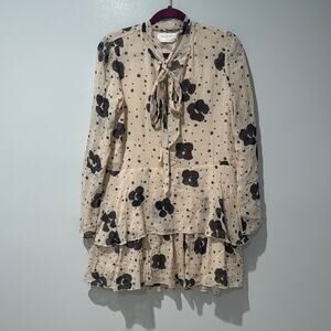 See By Chloe Women’s Dress Silk Size 42 Summer Romantic Feminine Whimsical